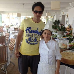 Gabriel Garko, ospite al ristorante Keme - Poggiomarino